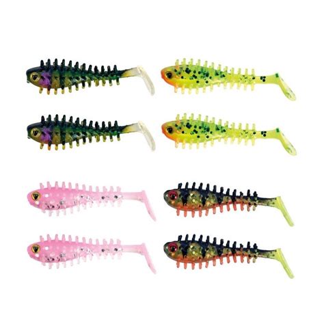 Fox Rage Uv Micro Spikey Fry Mixed Colours Billy Clarke Fishing Tackle