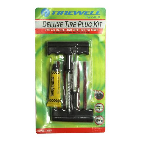 Tirewell Tw In Universal Tubeless Tyre Puncture Repair Kit