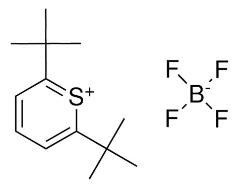 2 6 DI TERT BUTYLTHIOPYRYLIUM TETRAFLUOROBORATE AldrichCPR Sigma Aldrich