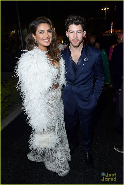 Nick Jonas Joins Host And Wife Priyanka Chopra At South Asian Excellence Pre Oscars Celebration