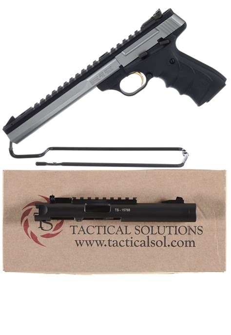 Browning Buck Mark Pistol and Tactical Solutions Pac-Lite Barrel | Rock ...