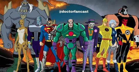 Pin de Matthew Coon em Justice league unlimited Vilãs Personagens dc