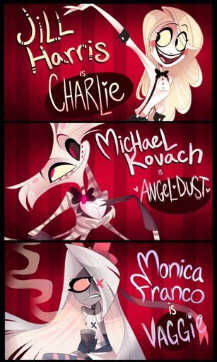 Hazbin Hotel Voice Cast Revealed Vivziepop Amino