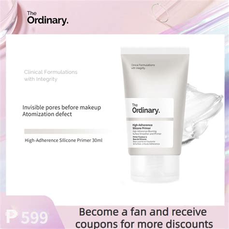 The Ordinary High Adherence Silicone Primer 30ml Lazada Ph