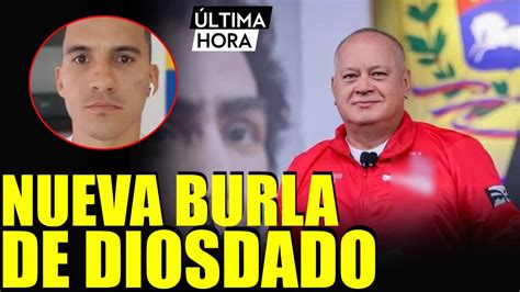 Esta Fue La C Nica Burla De Diosdado Cabello Ent Rate Youtube