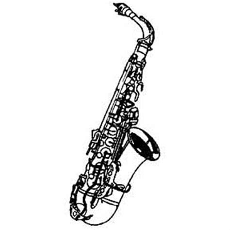 Cartoon Alto Saxophone - ClipArt Best