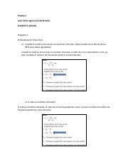 Prueba 1 estadística Juan Carlos Cerda pdf Prueba 1 Juan Carlos