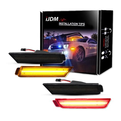 Kit De Luces Led De Posici N Lateral Lentes Ahumadas Para Chevy