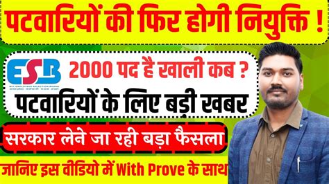 Madhya Pradesh में पटवारियों के लिए बड़ी खबर 2000 पद है खाली सरकार लेने जा रही बड़ा फैसला