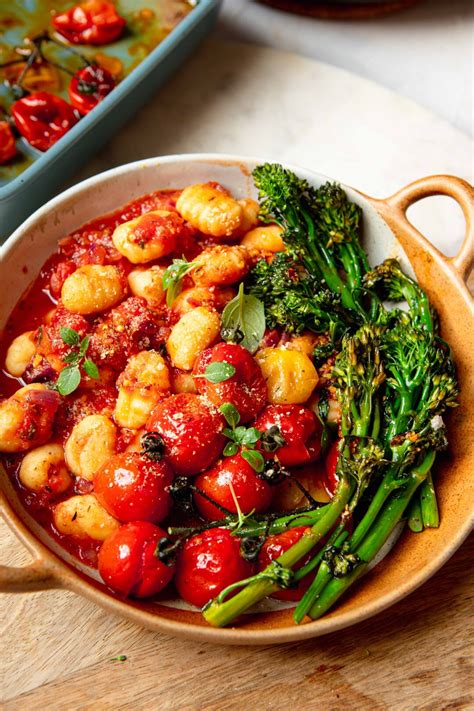 Gnocchi With Slow Roasted Tomatoes Lucy Lentils