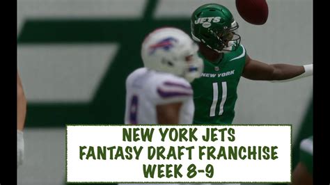 Jets Against Bills In Game Of The Week New York Jets Fantasy Draft