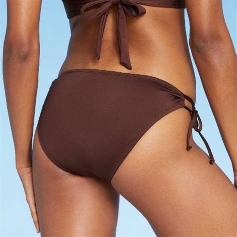 Kona Sol Swim Nwt Womens Keyhole Medium Coverage Hipster Bikini