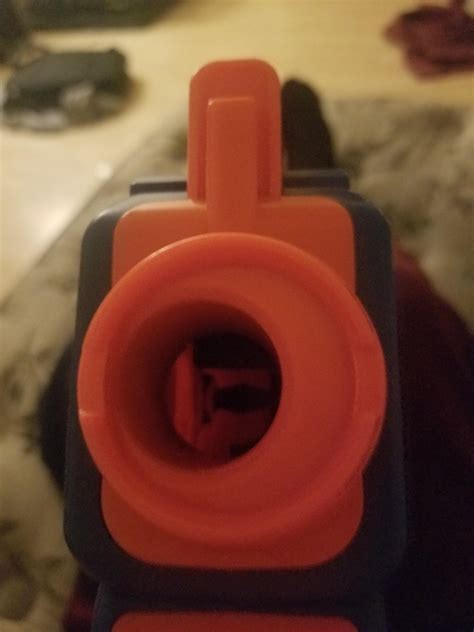 My nerf gun barrel is off : r/mildlyinfuriating