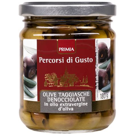 OLIVE TAGGIASCHE DENOCCIOLATE PERCORSI DI GUSTO GR 180 Tigros