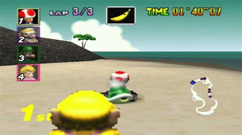 Mario Kart 64 Mushroom Cup 50cc Gold Youtube