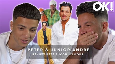 Peter Andres Son Junior Rates His Dads Iconic Looks Ok Magazine