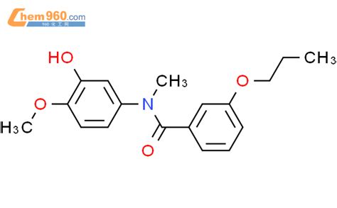 90234 50 7 Benzamide N 3 Hydroxy 4 Methoxyphenyl N Methyl 3 Propoxy