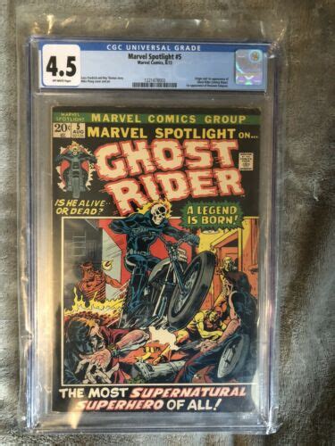 Comicsvalue Marvel Spotlight Cgc Origin And First