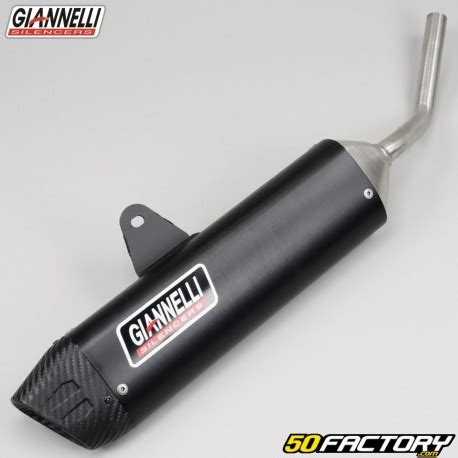 Silencieux de pot d échappement Fantic XE XM 50 Giannelli Sonic noir