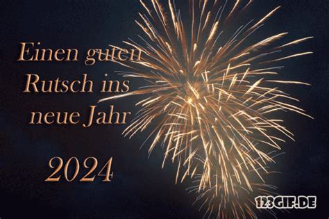 Einen guten Rutsch ins neue Jahr 2024 kostenlose Neujahrsgrüße Bilder