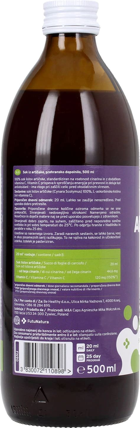 Sok od artičoke 500 ml FutuNatura VitalAbo online shop