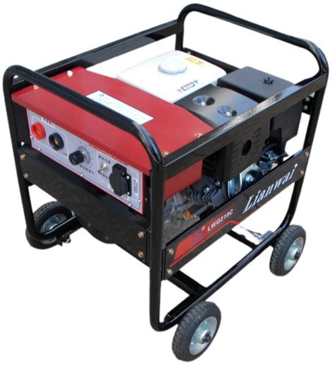 Industrial Class Portable 200a Mma Tig Gasoline Welding Generator