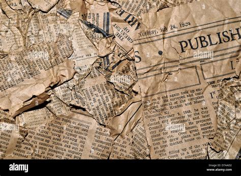 torn newspaper background