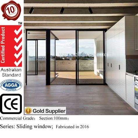 Ebahouse As2047 Sliding Doors Au100150200 Series Aluminium Double Glazed Windows And Doors