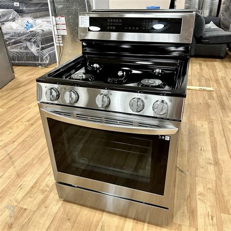 Lg Self Clean Convection Gas Range Stainless Steel All In Stock Today