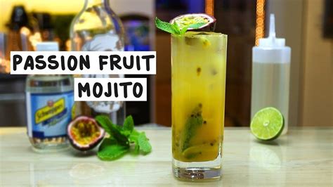 This Passion Fruit Mojito Is An Awesome Refreshing Beachy Twist On