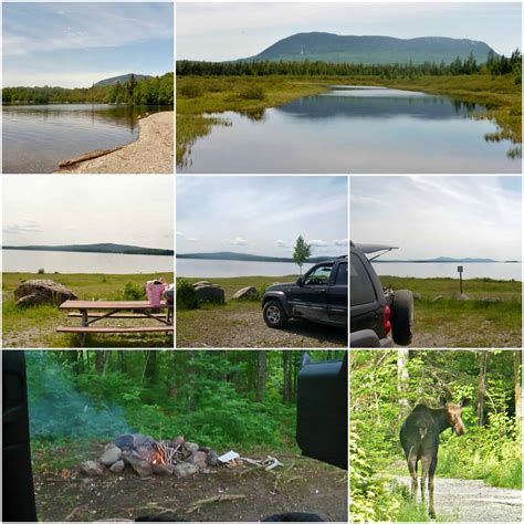 Free Camping in Maine- Primitive and Sites With Facilities