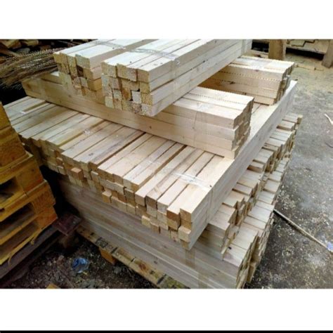 Jual Reng Kayu Jati Belanda Siap Pakai Sudah Di Amplas X X List