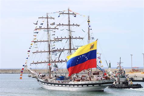 El buque escuela Simón Bolívar de Venezuela inicia su XXXIII Crucero de