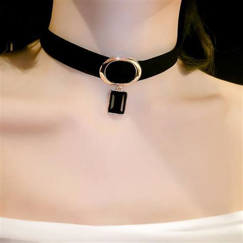 Elegant Black & Gold Choker Necklace – THEONE APPAREL