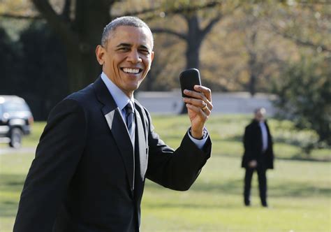 Obama Forgot His BlackBerry Today | TIME