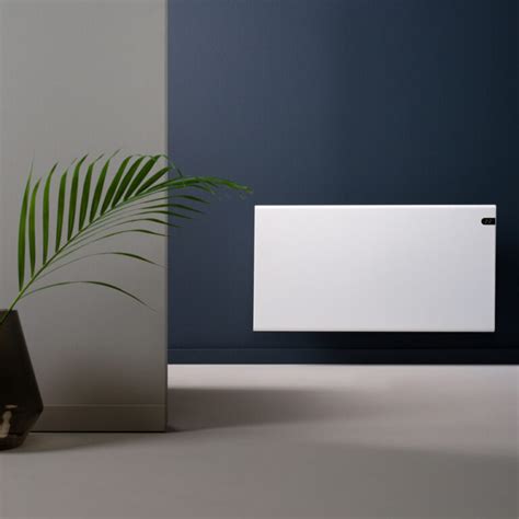 Modern Slimline Electric Panel Heater With Timer Adax Neo