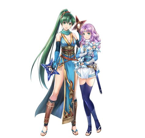 Lyn Florina Lyn And Florina Fire Emblem And 2 More Drawn By Yamada