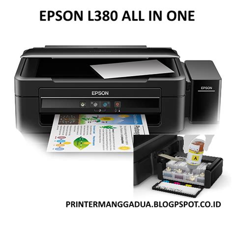 PRINTER EPSON L380 HARGA JUAL SPESIFIKASI PRINTER MANGGA DUA