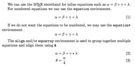 Latex Eqnarray Telegraph