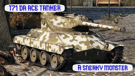 How To Ace The T71 DA In World Of Tanks YouTube