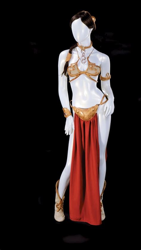 Star Wars Fans Go For Gold Princess Leia S Bikini Up For Auction