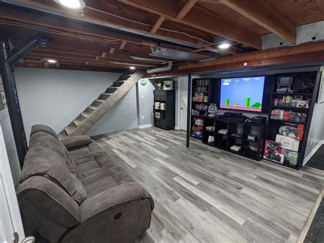 Basement Game Room Ideas For Displate Blog Garage Game Rooms