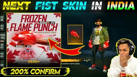 New Fist Skin Free Fire Next Fist Skin Free Fire Free Fire Next