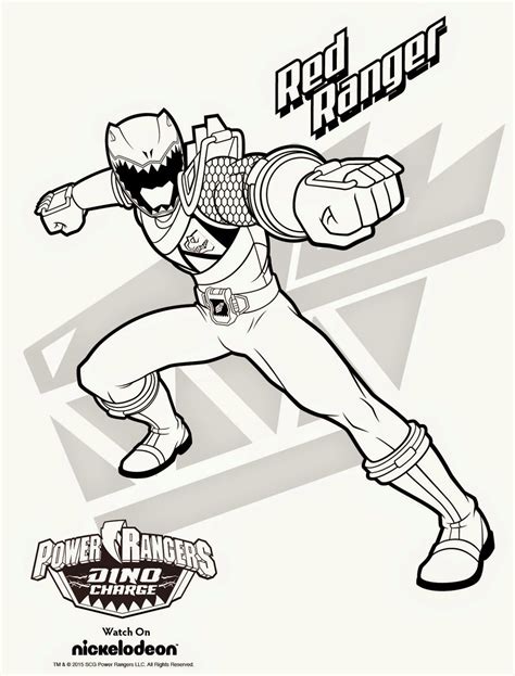 88+ Power Rangers Coloring Pages Dino Charge | Gabriel Romero Adriano