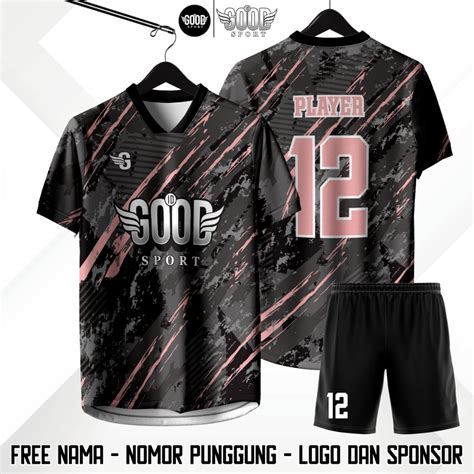 Jual Jersey Futsal Sepakbola Pink Meteor Viral Terlaris Free Custom