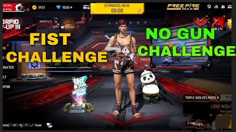 Kla Challenge No Gun Challenge Fist Challenge In Lone Wolf Ranked