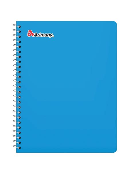 Cuaderno Espiral Universitario Arimany 100 Hojas Sin Lineas Azul 1 Unidad Arimany