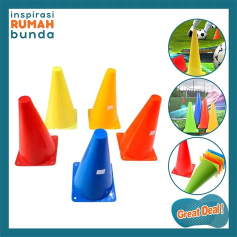 Jual Cone Cones Kerucut Rapat Full Untuk Latihan Olahraga Cm