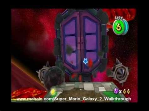 Super Mario Galaxy 2 Walkthrough World 2 Bowser S Lava Lair Star 1