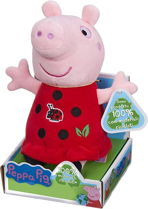 Partycolare Peluche Cm Peppa Pig Coccinella